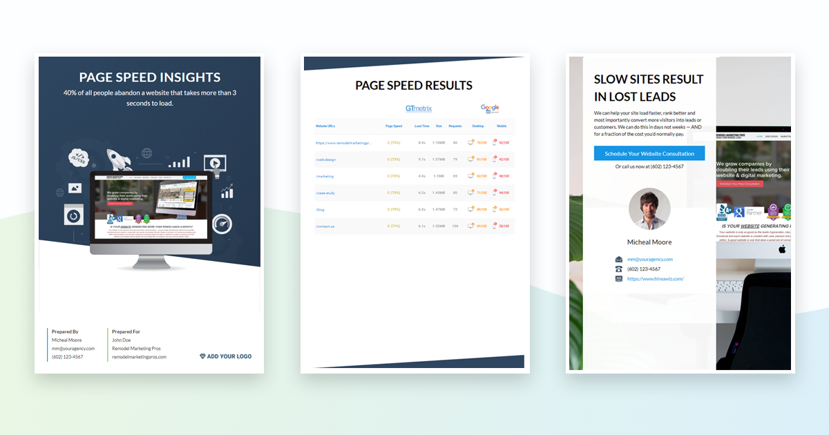 Page Speed Insights Audit Report