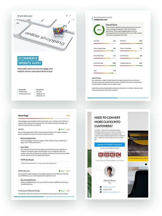 E-commerce Website Audit E-commerce Website Audit