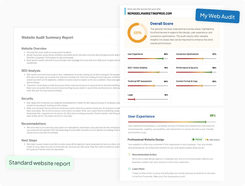 My Web Audit or MySiteAuditor? Here's the bottom line