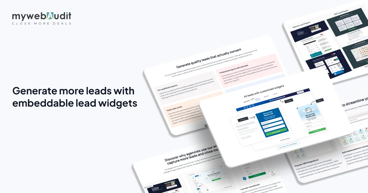 Agency Lead Widgets - Generate More Leads On Your Website