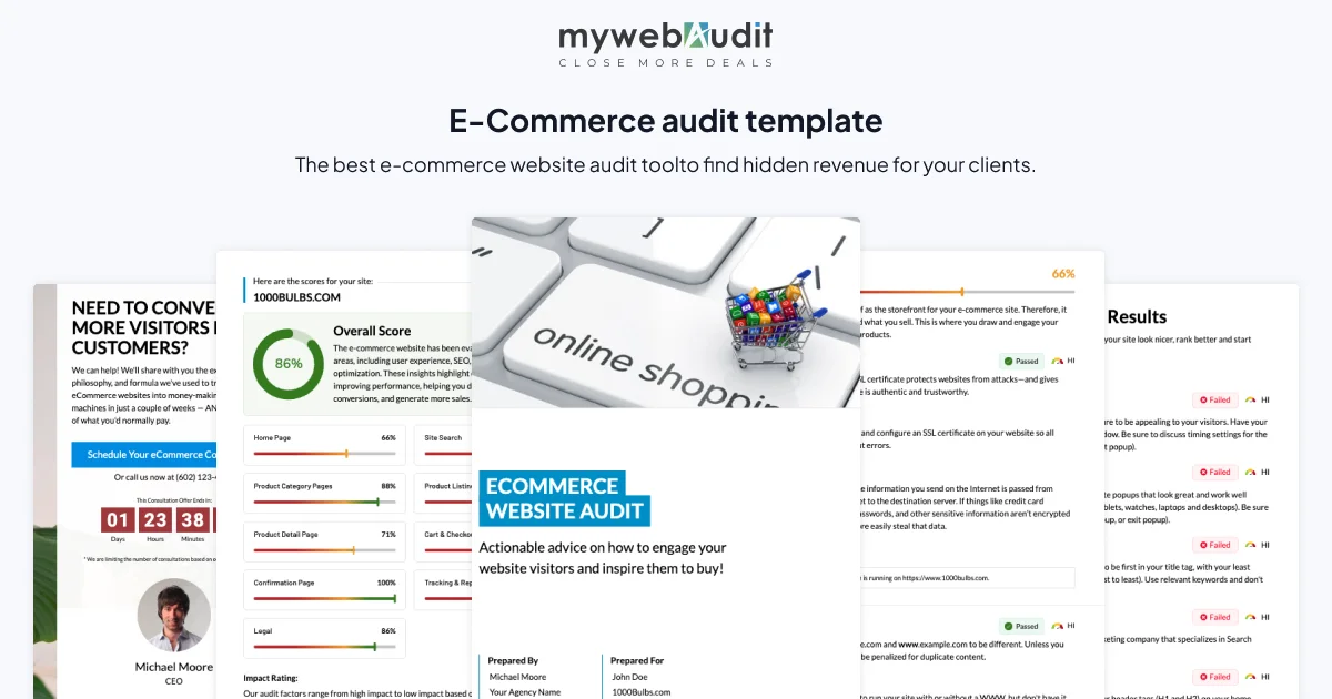 Website Audit Software & Template For Agencies