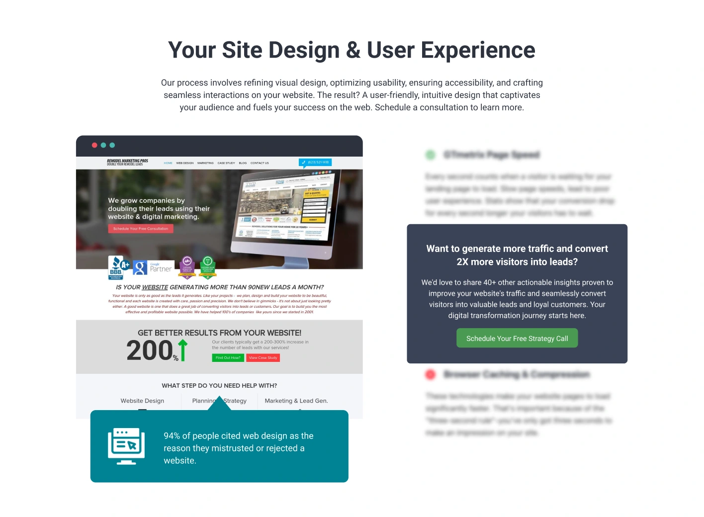 Site Design and User Experience